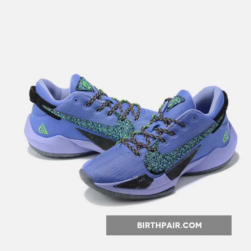 Purple Green Nike / Nike Freak 2 'Play for the Future'