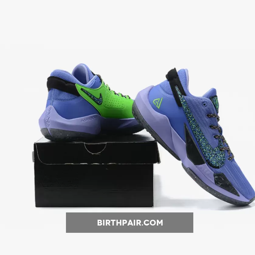 Purple Green Nike / Nike Freak 2 'Play for the Future'