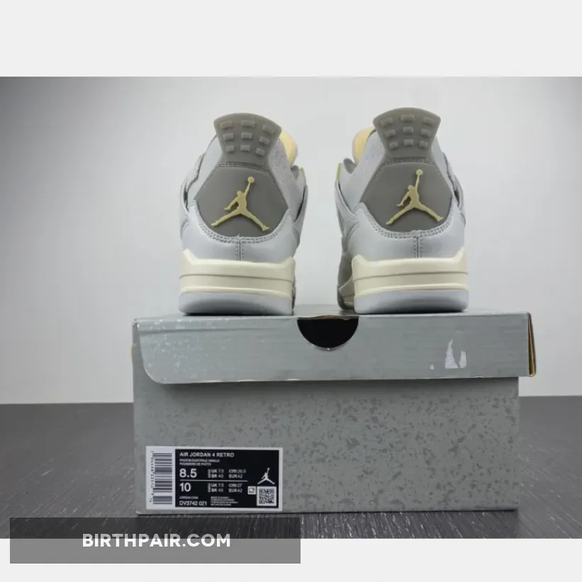 Jordan 4 2023 / Air Jordan 4 SE Craft Photon Dust/Pale Vanilla-White-Grey Fog