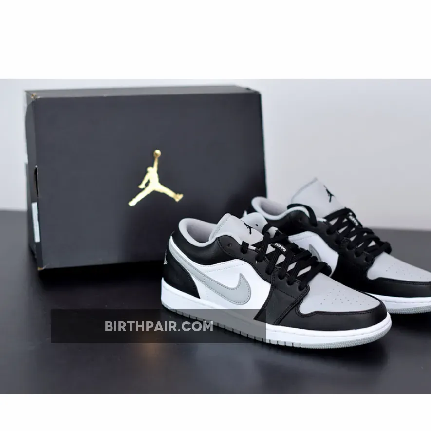 Air Jordan Grey And White / Air Jordan 1 Low 'Light Smoke Grey'