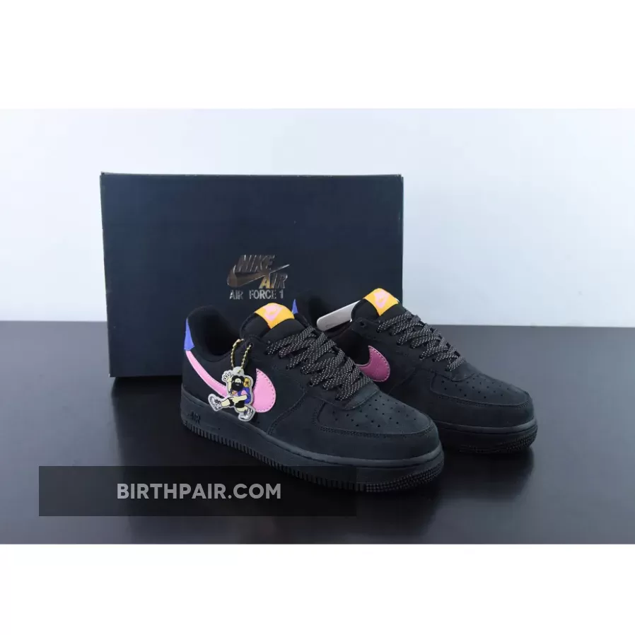 Nike Air Force 1 Low 'ACG' Black Pink CD0887-001 #air force one black pink