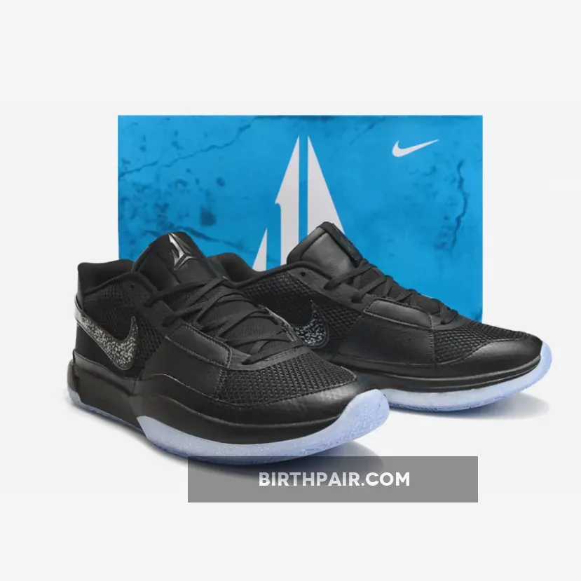 Ja One Nike / Nike JA 1 '12 AM' Anthracite/Metallic Silver-Cobalt Bliss