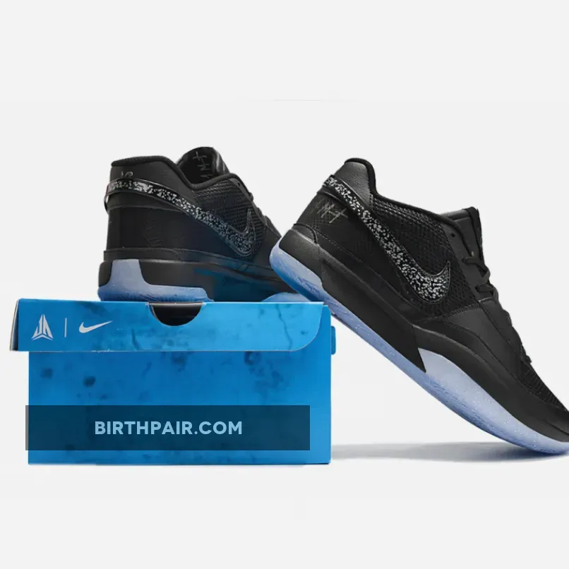 Ja One Nike / Nike JA 1 '12 AM' Anthracite/Metallic Silver-Cobalt Bliss