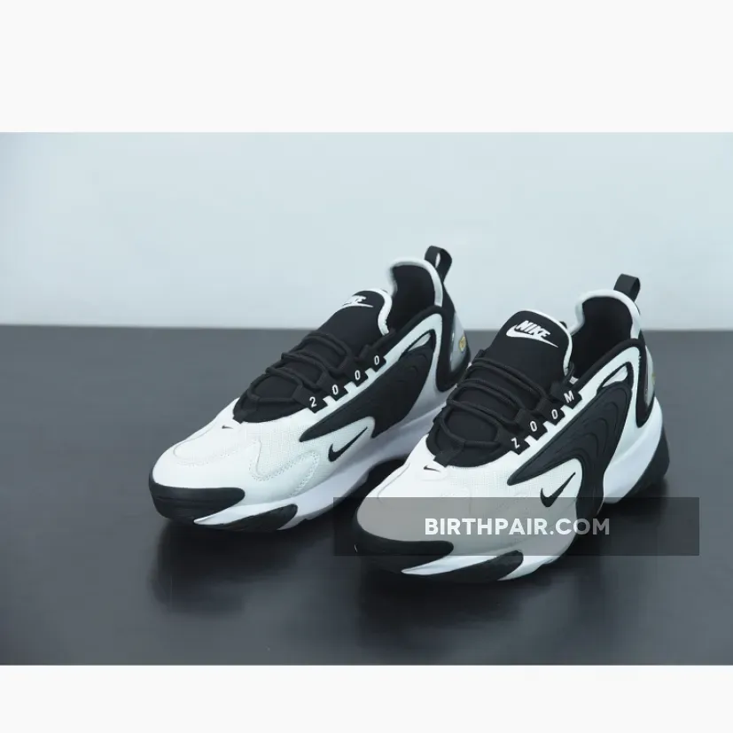 Nike Zoom 2K White Black , Nike 2000 White AO0269-101