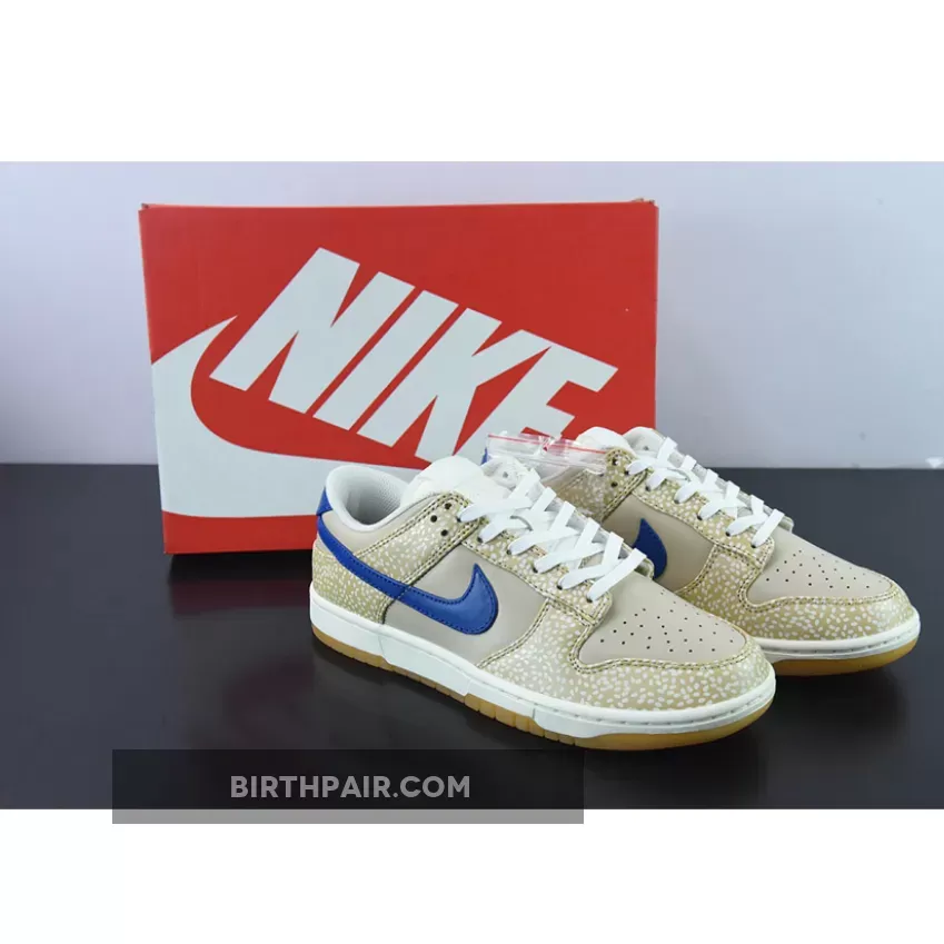 Nike Dunk Low Sesame/Blue Jay-Sail-Sanddrift-White-University Gold / Sesame Montreal