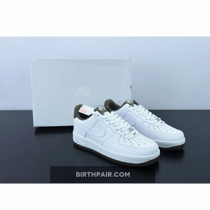 Taupe Nike Nike Air Force 1 Low White/Khaki DR9867-100