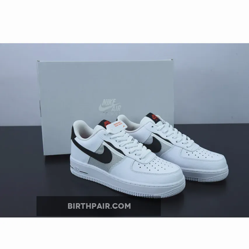 Air Force 1 Mesh / Nike Air Force 1 Low 'Mesh Pocket' White Black