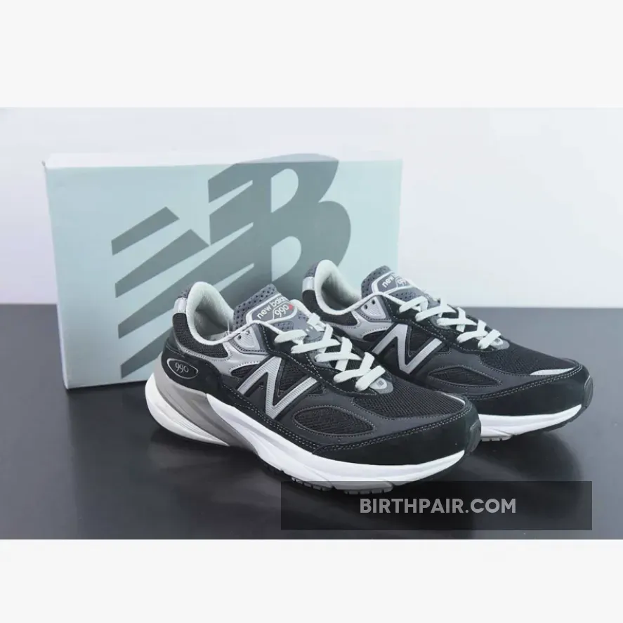 990v6 On Feet New Balance M990v6 Black Grey M990BK6