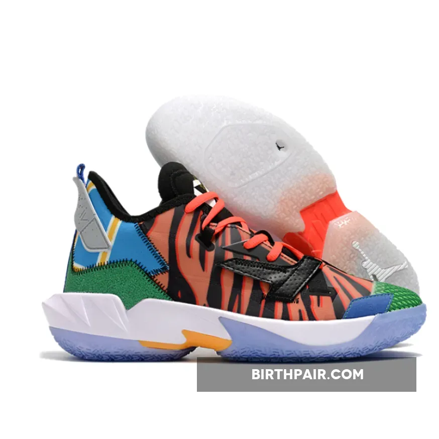 Jordan Why Not Zer0.4 'Upbringing' White/Multicolor DD1133-103 Multi Color Jordan 4