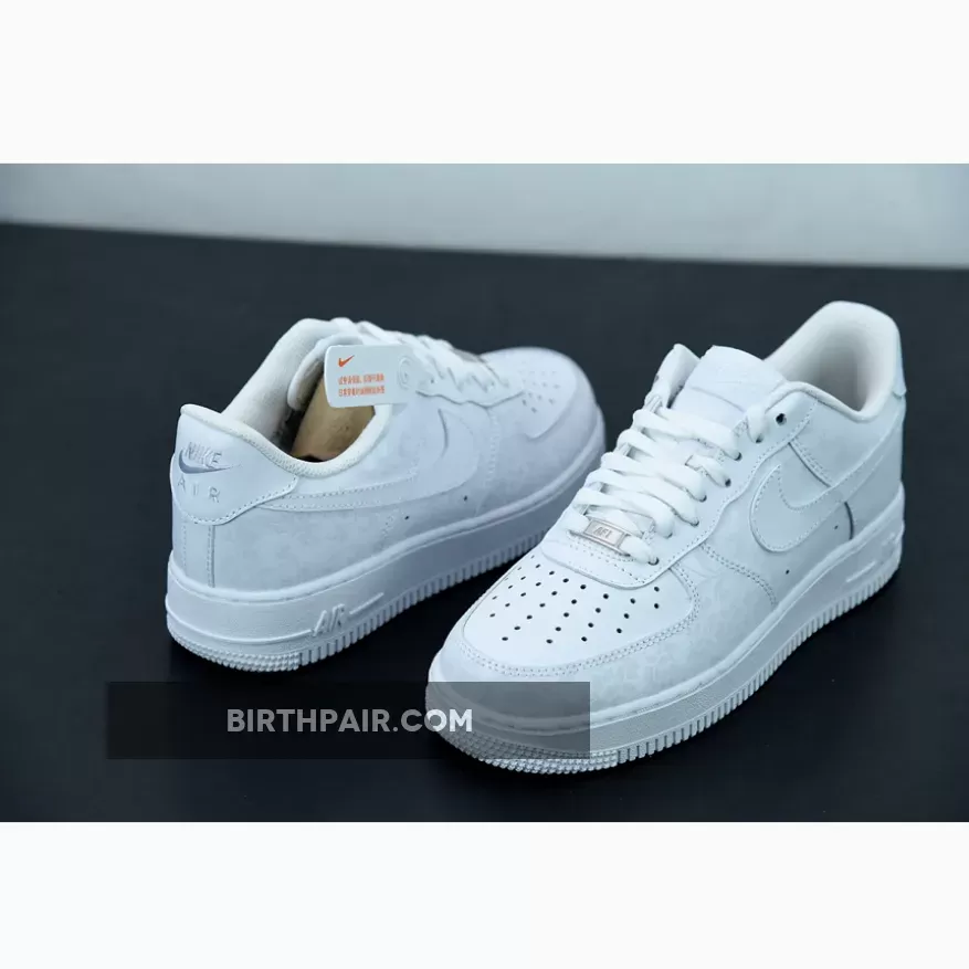 Air Force Flower, Nike Air Force 1 Low White Flower