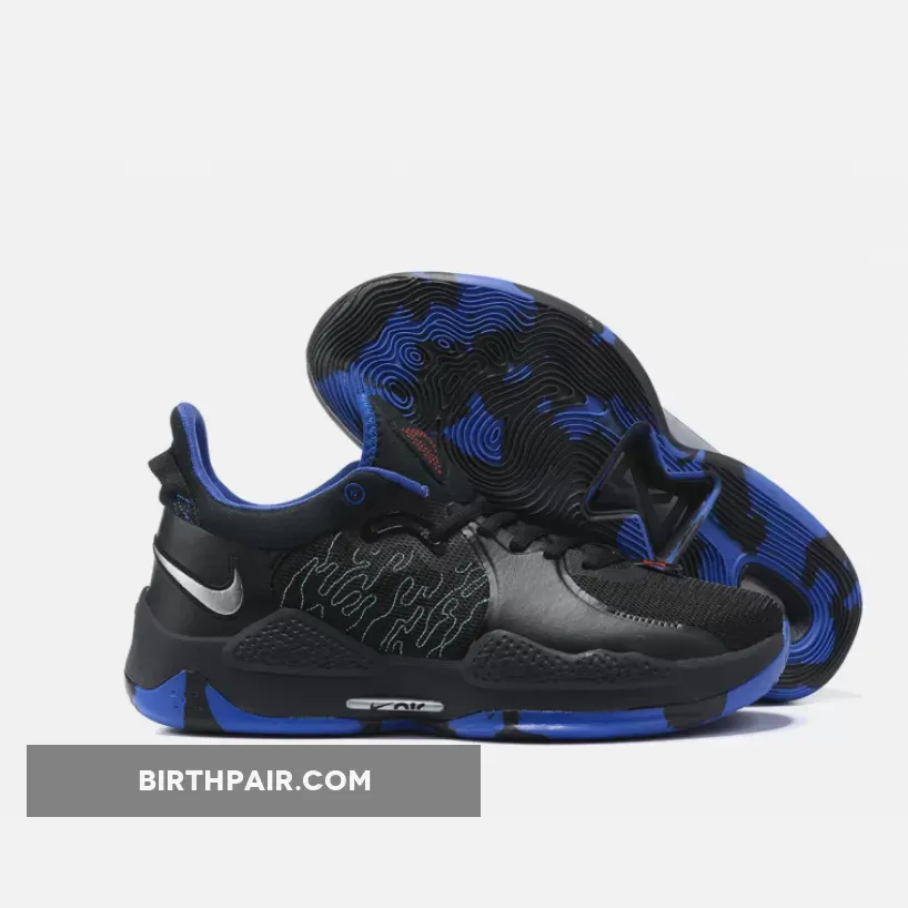 Pg5 Clippers - Nike PG 5 'Clippers Away' Black CW3146-004