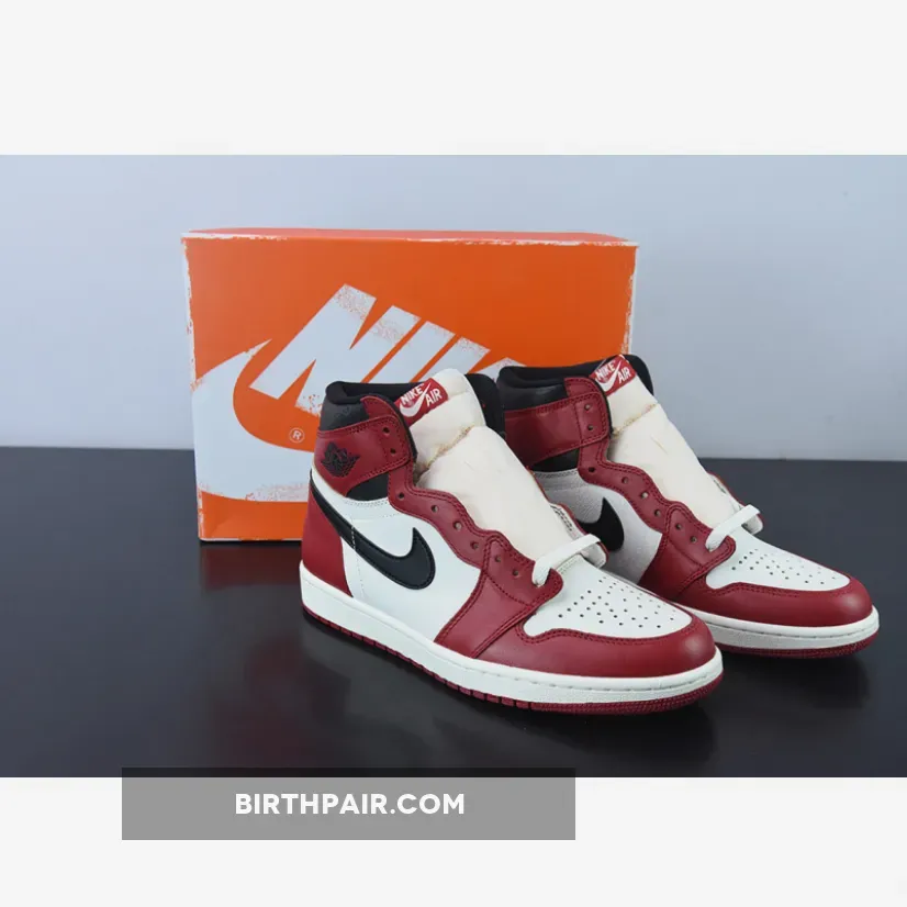Air Jordan 1 High OG "Reimagined" Varsity Red/Black-Sail DZ5485-612