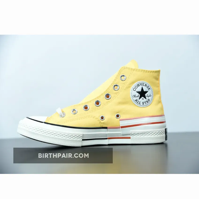 Converse Chuck 70 Colourblock High Citron Pulse For Womens