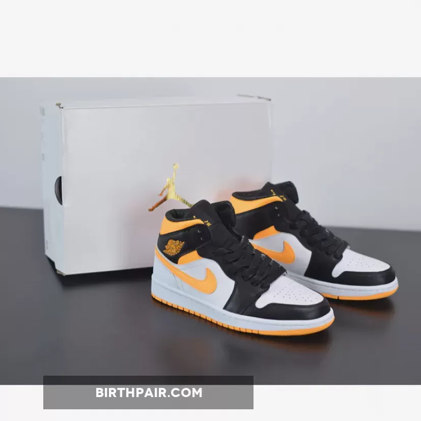 Jordan 1 Mid Laser Orange Womens Online CV5276-107