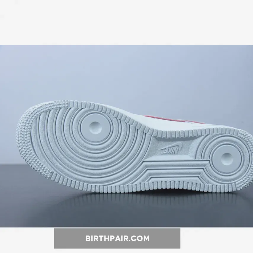 Nike Air Force 1 Low 'Just Do It' White Red / nike air force 1 just do it white