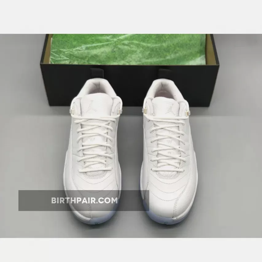 Air Jordan 12 Low 'Easter' White/White-Multi-Color Jordan 12s Low Top