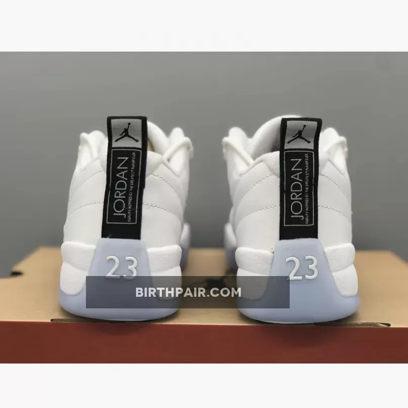 Air Jordan 12 Low 'Easter' White/White-Multi-Color Jordan 12s Low Top