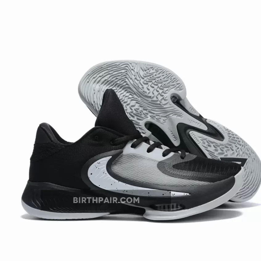Nike Zoom Freak 4 Black/White/Light Smoke Grey / Zoom Freak 4 White