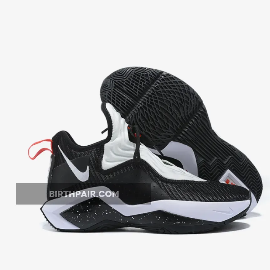 Nike LeBron Soldier 14 Black/White-University Red CK6047-002 #lebron 14 soldier black