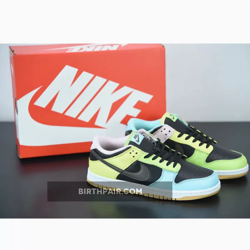 Free 99 Com Nike Dunk Low SE 'Free 99' Black/Dark Chocolate-Copa-Pink Foam