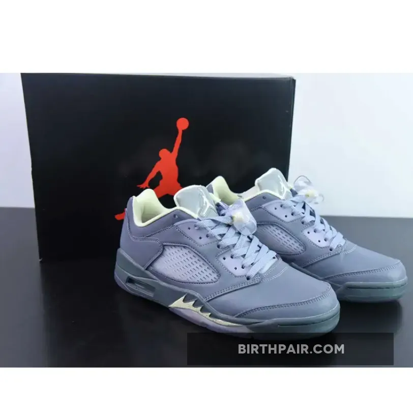 Air Jordan 5 Low 'Festival Lights' Indigo Haze/Fire Red Indigo Haze Jordan 5 Low