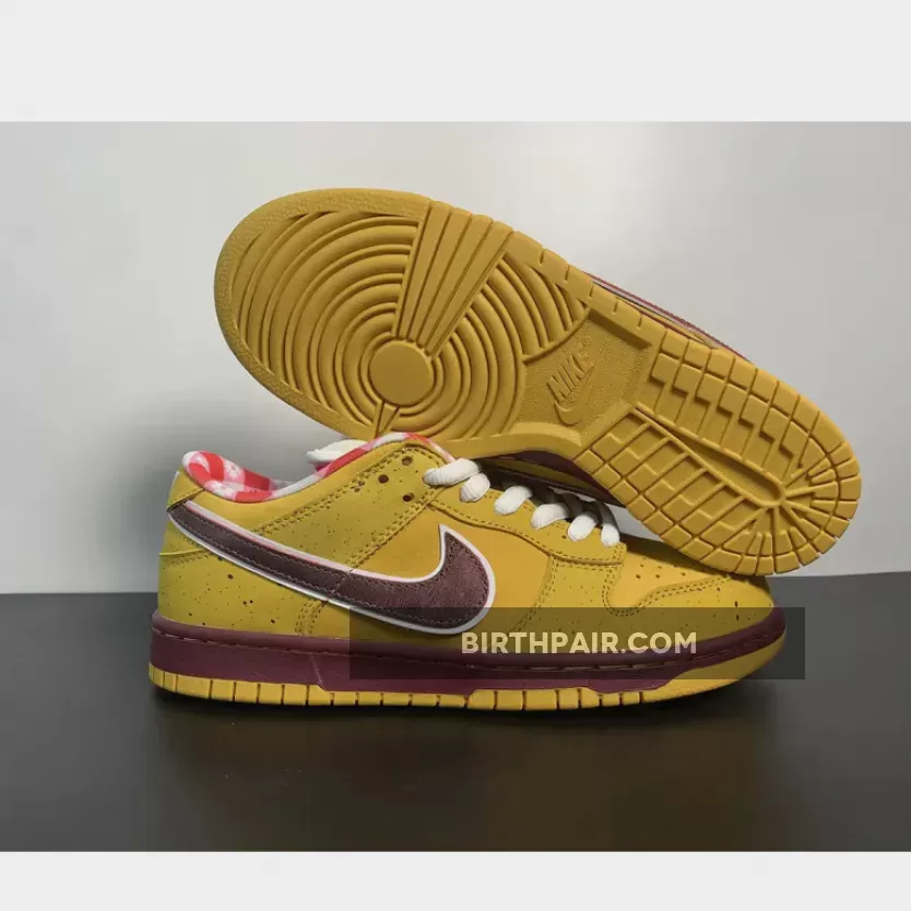 Nike Yellow Lobster Shoes Concepts x Nike SB Dunk Low Premium Sb 'Yellow Lobster