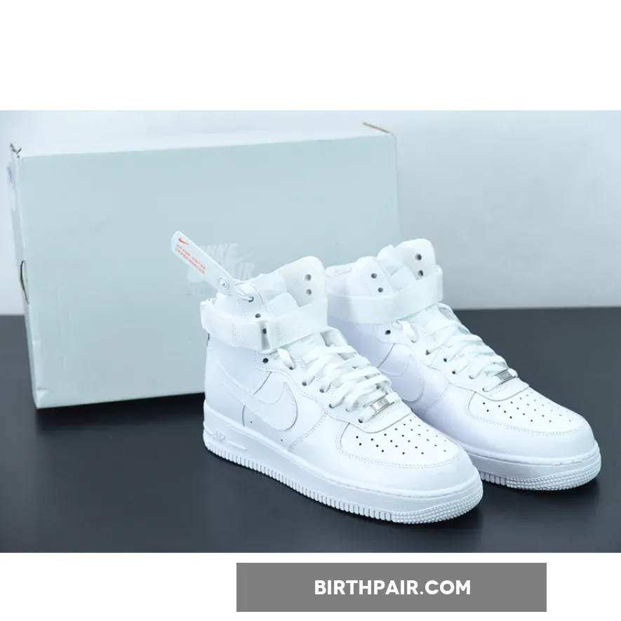 Nike Air Force 1 High Triple White - Nike Air Force 1 White 315121-115