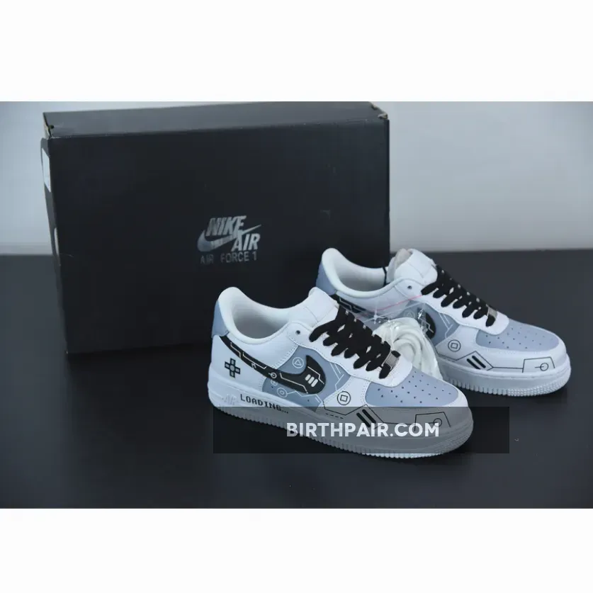 Nike Air Force 1 Low White Black By You To Buy 1675867790