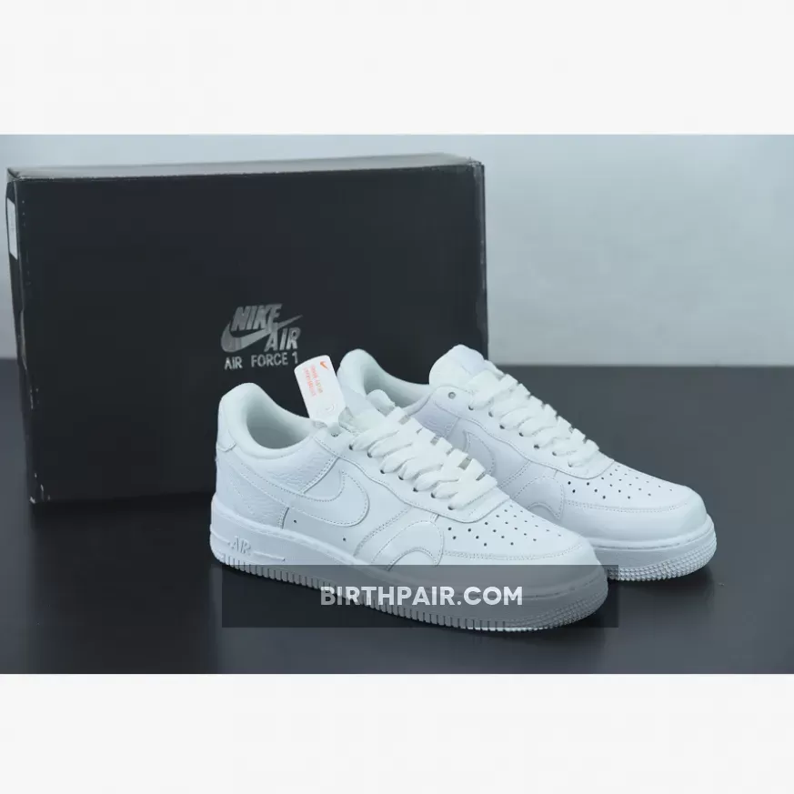 Nike Air Force 1 Low 'White On White' CK7214-100 - Nike Air Force 1 07 Lv8