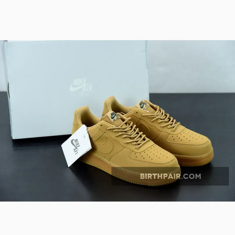 Nike Air Force 1 Low 'Flax' Brand New 888853-200