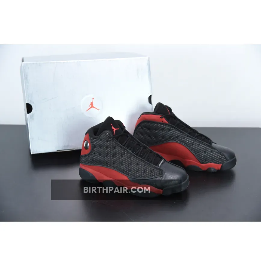 Jordan 13 Black And Red / Air Jordan 13 Retro 'Bred' Black/True Red-White