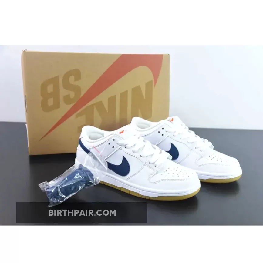 Nike Orange Label / Nike SB Dunk Low Pro 'Orange Label White Navy'