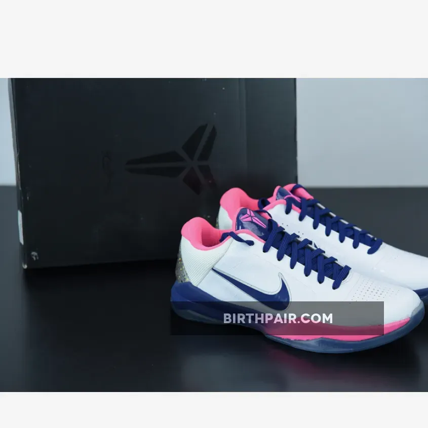 Nike Zoom Kobe 5 Protro 'Kay Yow' White/Metallic Silver CW2210-100 / kobe kay yow