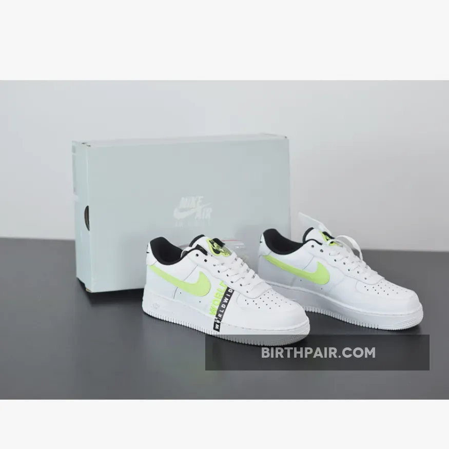 Nike Air Force 1 LV8 GS White Volt / Air Force 1 Lv8 White