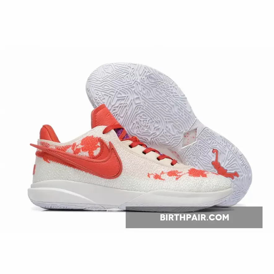 Mimi Plange x Nike LeBron 20 Guava Ice/Bordeaux-Bold Berry-Bright Crimson Nike Blazer Floral