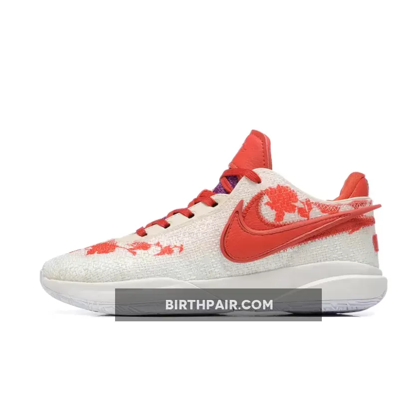 Mimi Plange x Nike LeBron 20 Guava Ice/Bordeaux-Bold Berry-Bright Crimson Nike Blazer Floral