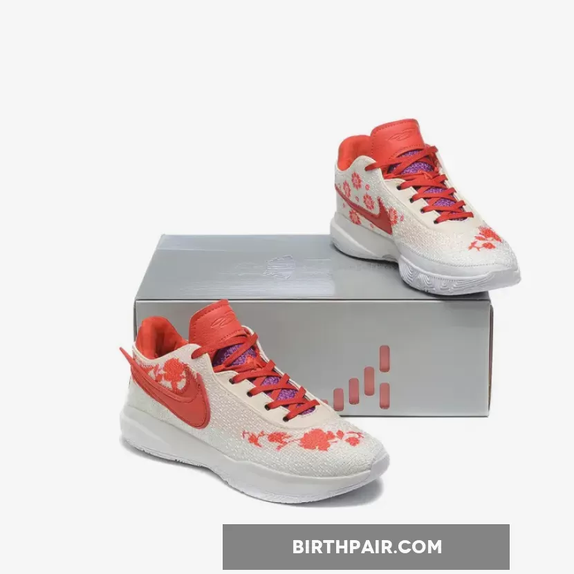 Mimi Plange x Nike LeBron 20 Guava Ice/Bordeaux-Bold Berry-Bright Crimson Nike Blazer Floral