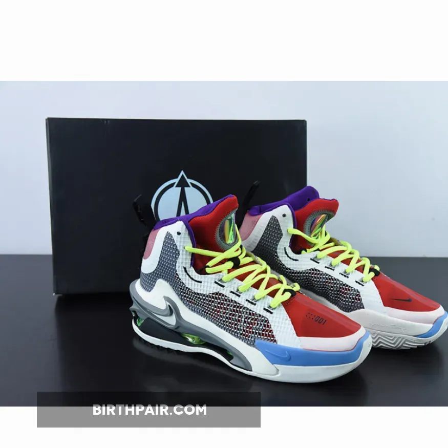 Nike Air Zoom G.t. Jump Size 13 / Nike Air Zoom GT Jump White/Red-Blue