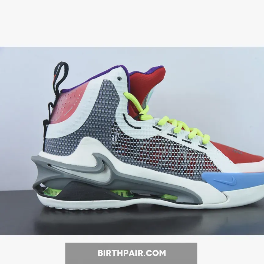 Nike Air Zoom G.t. Jump Size 13 / Nike Air Zoom GT Jump White/Red-Blue