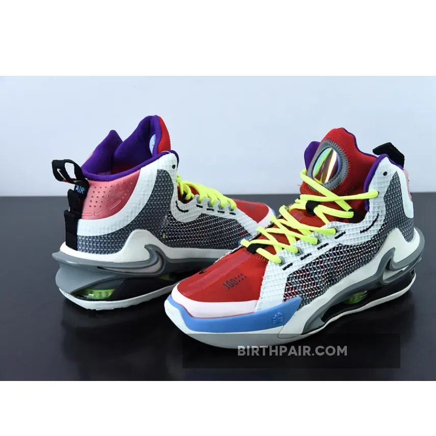 Nike Air Zoom G.t. Jump Size 13 / Nike Air Zoom GT Jump White/Red-Blue