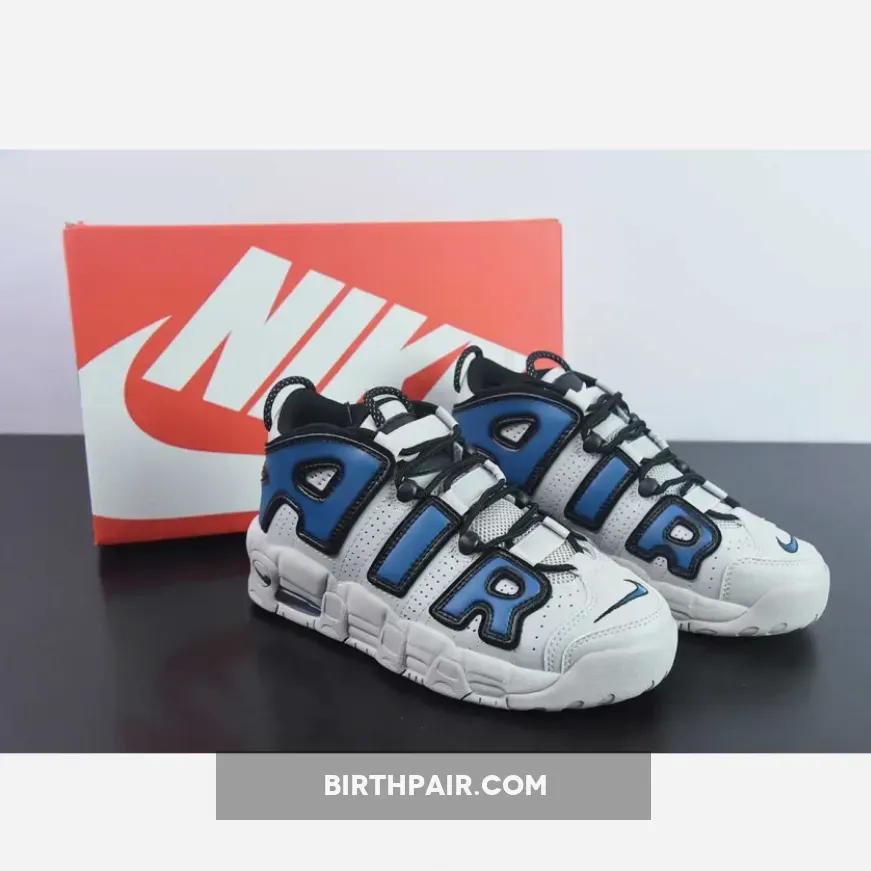 Nike Air More Uptempo Grey/Industrial Blue FD5573-001