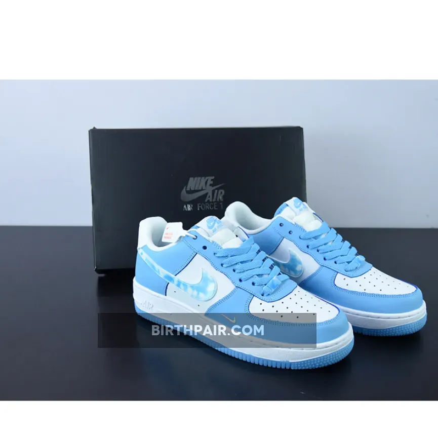 Nike Nail Designs / Nike Air Force 1 Low 'Nail Art' White Blue