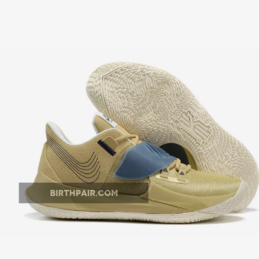 Nike Kyrie 3 Low 'Sashiko' Sesame/Sail-Mystic Navy DA6805-200 Restock
