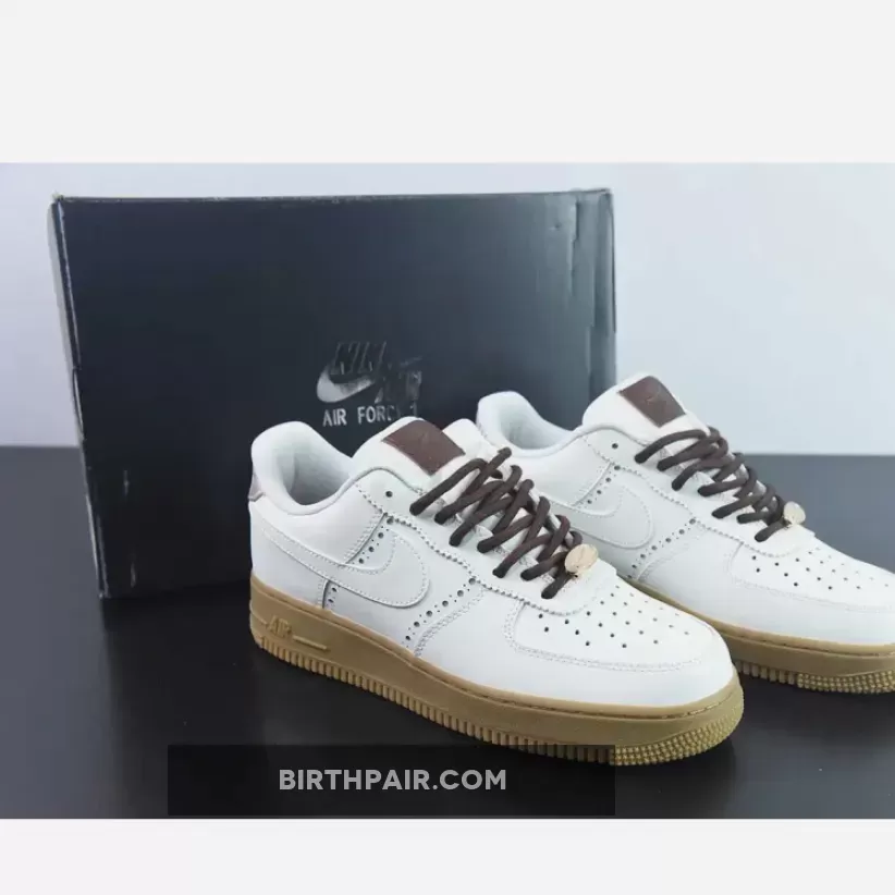 Air Force Mid Nike Air Force 1 Low Brogue Sail FV3700-112