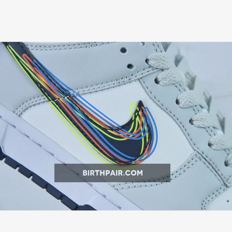 Nike Dunk Low 3D Swoosh White Grey #3d Swoosh Dunk Low