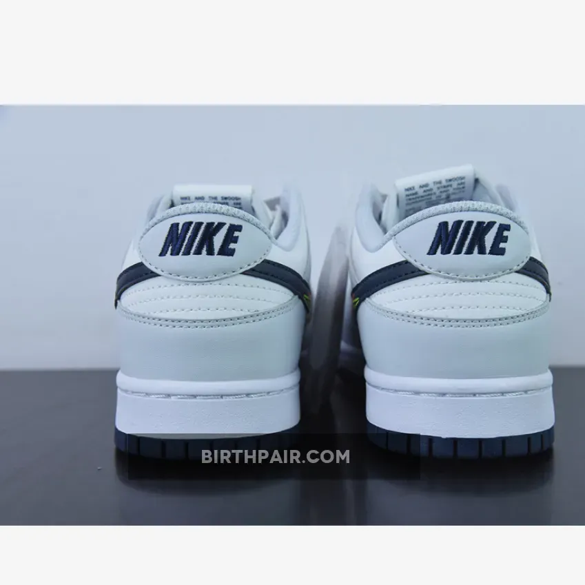 Nike Dunk Low 3D Swoosh White Grey #3d Swoosh Dunk Low