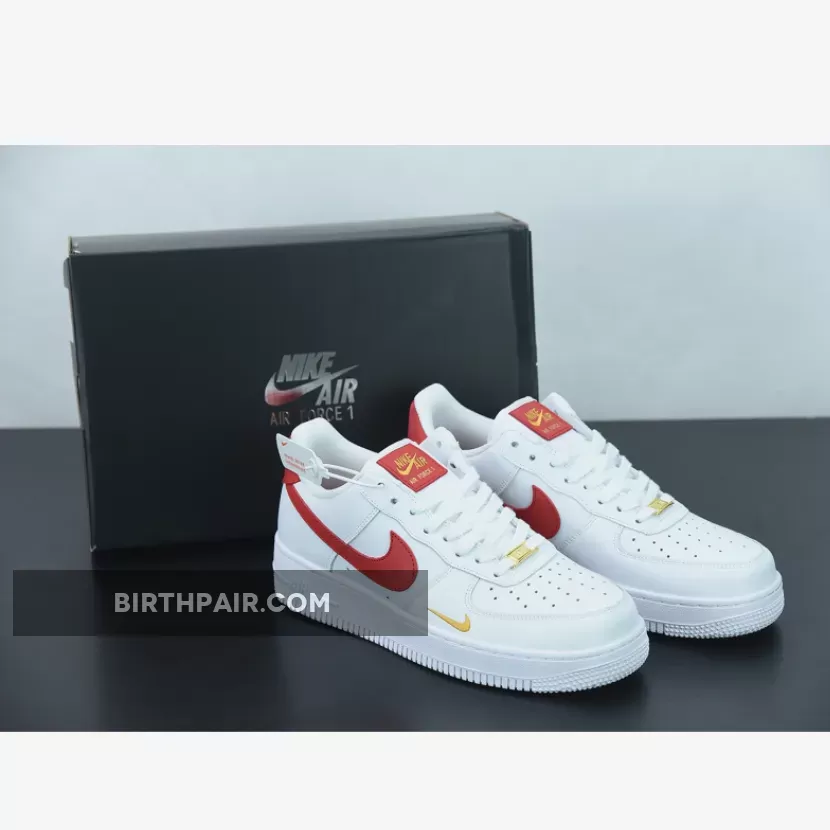 Red And White Air Force 1 Nike Air Force 1 07 White Gym Red For Womens
