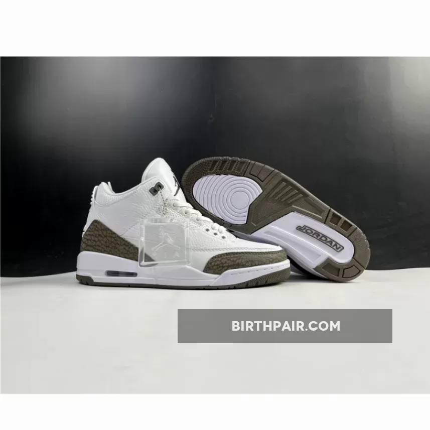 Jordan 3 Mocha 2018 Air Jordan 3 Retro 'Mocha' AJ3 White/Chrome-Dark