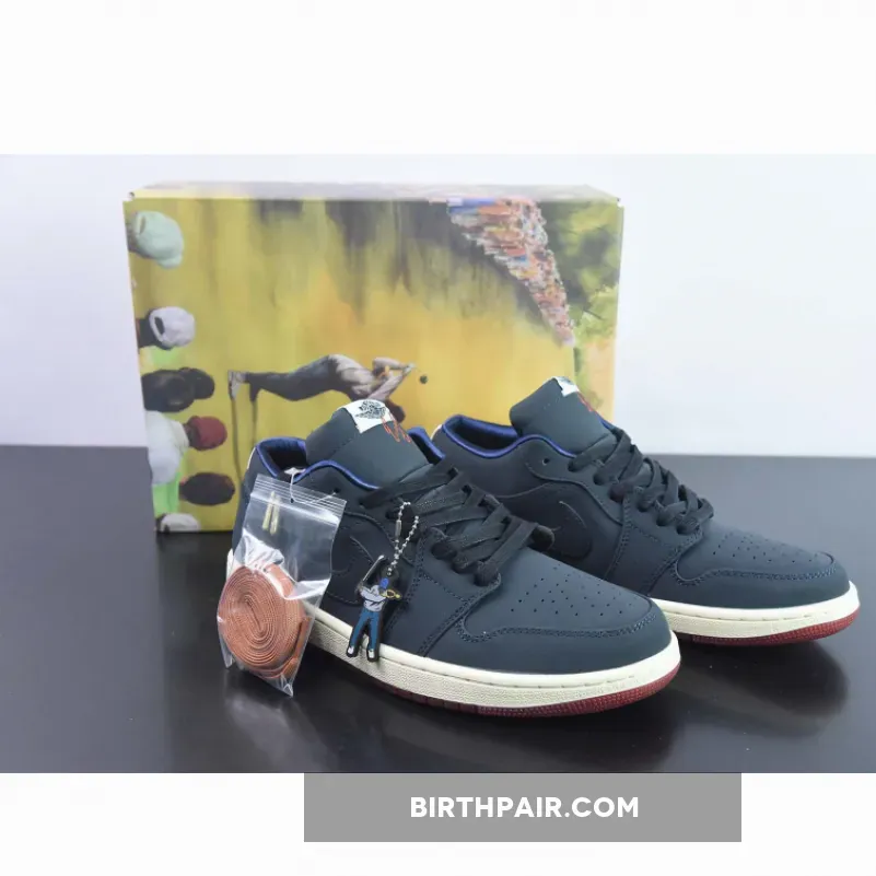 Eastside Golf x Air Jordan 1 Low Midnight Navy DV1759-448 - eastside golf jordan shoes