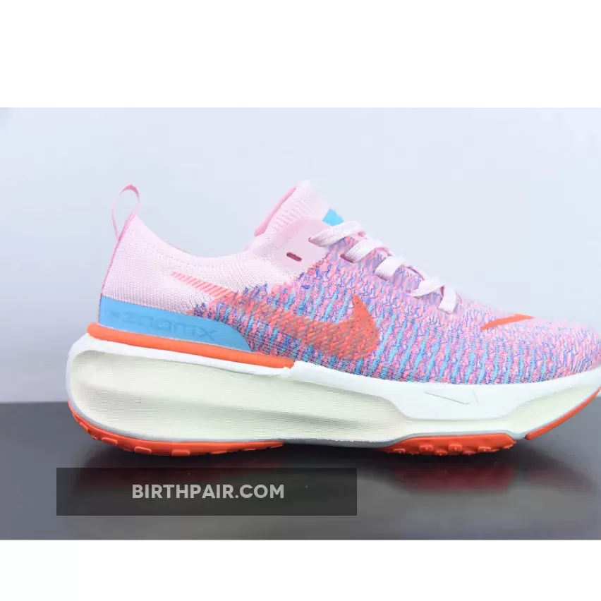Dr2660-001 / nike invincible run flyknit 3 wmns pink white dr2660-600